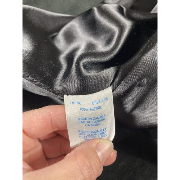 Vintage 80s Danier Black 100% Suede Wrap Jacket Boho Women’s Size XS Made In CA - Picture 6 of 9